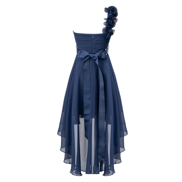 long dress for cocktail attire Strapless Formal A Line Floral Lace Midi length hemline offers versatility Color:Cherry Red Xirena Boden Dress Navy pm_prmgrl