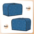 thumbnail image 3 of Fotbe Blue Star Print for Two Slice Toaster Cover, Fingerprint Protector, Super Soft Appliance Cover And Dust Cover,Bread Dust Cover & Fingerprint Protection, 3 of 7