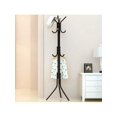 thumbnail image 1 of 1pc Simple Assembly Iron Clothes Rack Coat Hat Hanger Standing Storage Rack For Bedroom Living Room, Economical Clothes Organizer, 1 of 5