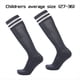 thumbnail image 2 of 1 Par de Deportivos Antideslizantes para Hombre, Medias, de Entrenamiento para Fútbol, Negro, Niño 27-36, 2 of 7