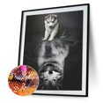 thumbnail image 3 of Cuadros Decorativos 5D bricolaje completo taladro redondo animal Rhinestone diamante dibujo decoración del hogar Ndcxsfigh Nuevos Originales, 3 of 9
