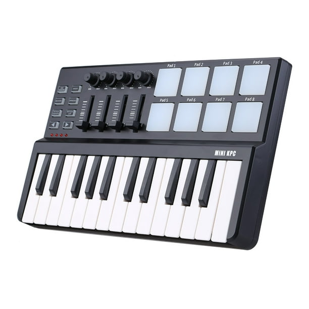 Worlde Panda mini Portable Mini 25Key USB Keyboard and Drum Pad MIDI