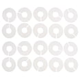 thumbnail image 1 of Paquete de 20 Divisores de tamaño Sunnimix Separadores del tamaño de la rejilla de la ropa, 1 of 8