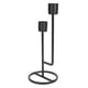 thumbnail image 1 of Candelador de Cónico, Diseño Único de Metal de Estilo Nórdico Decoraciones de Velas para Restaurantes Para Salas de Estar Para Bodas, 1 of 7