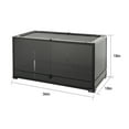thumbnail image 3 of REPTIZOO 40 Gallon Reptile Terrarium with Swing Doors-36" x 18" x 18", 3 of 7