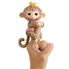 WowWee Fingerlings Monkeys - Fingerblings - Glimmer (Pink/Rose Gold) - Friendly Interactive Toy