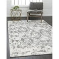 thumbnail image 1 of Unique Loom 3142348 8 x 10 Piazza Rosso Tapis Rectangulaire&44; Gris Clair, 1 of 1