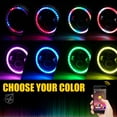 thumbnail image 3 of Xprite USA  7 in. 90W Exhibit Series CREE LED Headlights with RGB Chasing Halo for 1997-2018 Jeep Wrangler TJ JK, 3 of 7