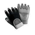 thumbnail image 2 of Guantes deportivos de medio dedo para ciclismo, transpirables, resistentes a los golpes y sin dedos. Negro, 2 of 9