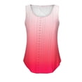 thumbnail image 5 of Npasoilc Summer Tank Top for Women Trendy Sleeveless Round Neck Eyelet Irregular Hem Pullover Cami Blouse Tops Printed Casual Loose Tank Shirts, 5 of 5