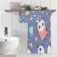 thumbnail image 5 of Cute Cartoon Panda Towels Highly Absorbent Cotton Towels 2 Pack, Premium Spa & Hotel Quality Quick Dry Towel Set,54" x 27", 5 of 7