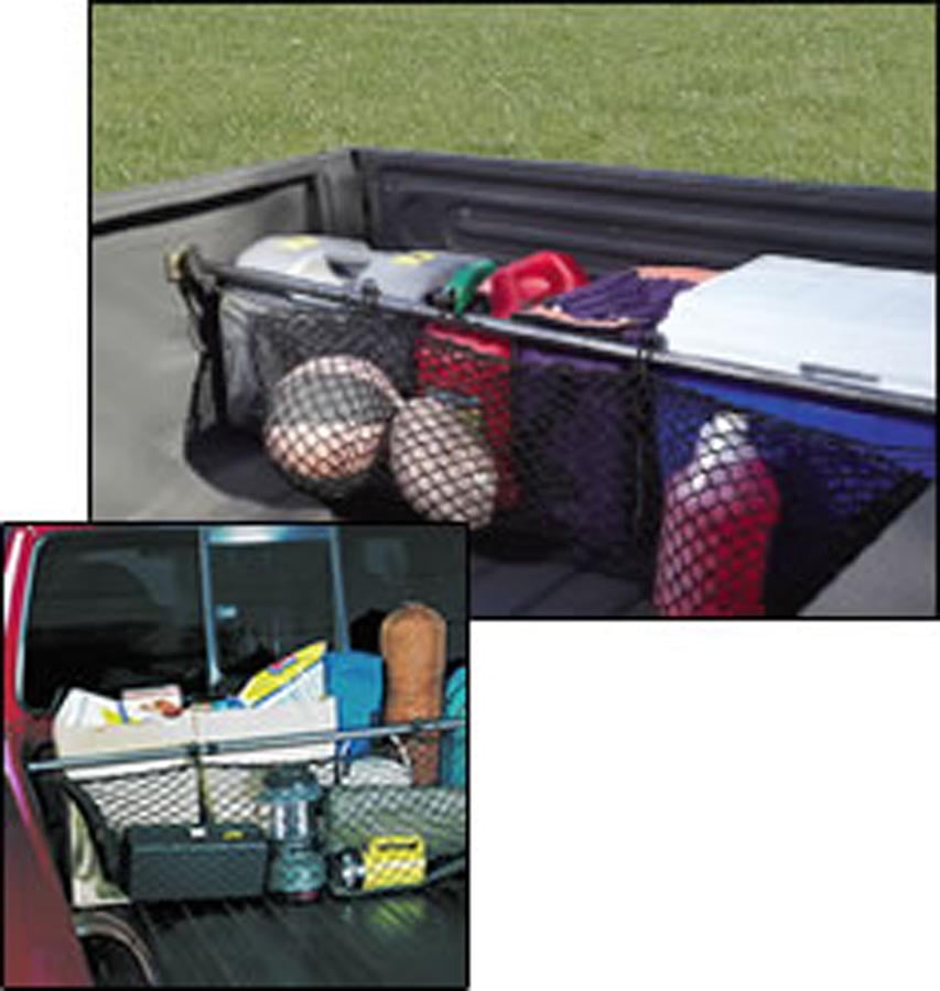 Covercraft Truck Stop Cargo Bar with Cargo Net Black