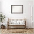 thumbnail image 4 of Amanti Art Custom Wall and Bathroom Mirror (30.25 x 43.25 in.), Country Barnwood Frame, 4 of 6