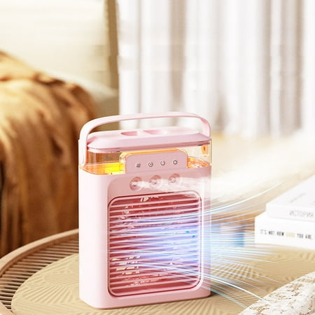 

Yuseik Clearance Spray Cooler Pink B 1*Air Cooler Household Fans