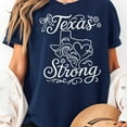 thumbnail image 3 of Texas Stronger Than The Storm Pray For Texas Hill Country T-Shirt, Men's And Women's Graphic Tee 100% Cotton by TBun, Full Sizes S-5XL, 3 of 5
