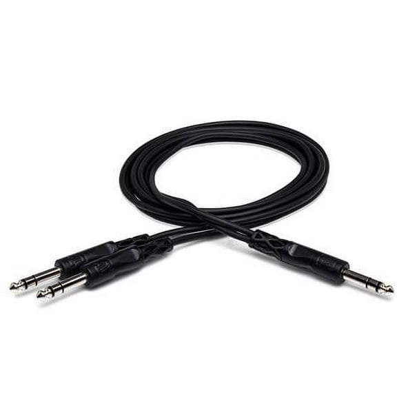Hosa Y Cable - 1/4" TRS to Dual 1/4" TRS - 3 ft