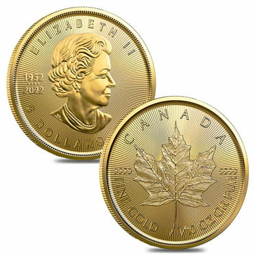 2023 Canada 1/4 oz Gold Maple Leaf BU - Walmart.com