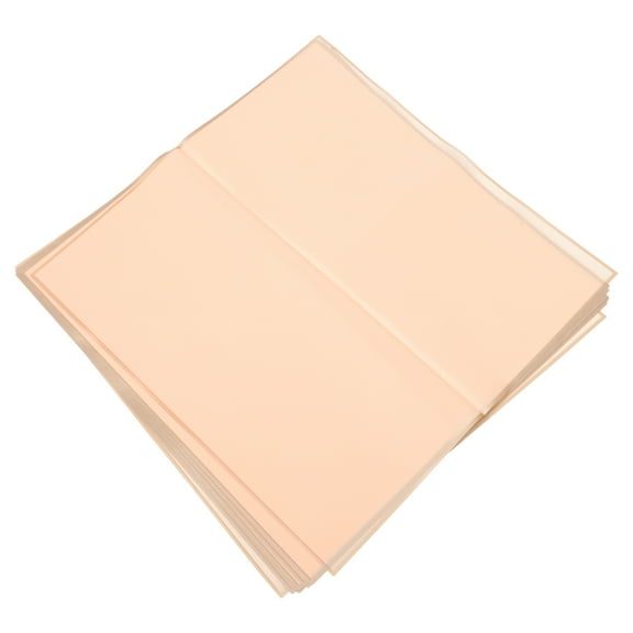 NUOLUX 20 Sheets Beige Wrapping Paper for Flower Bouquet Supplies 11.8x11.8in