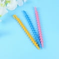 thumbnail image 1 of OULII 2Sets Woman Hair Curler Spiral Plastic Rods Assorted Colors for Home Styling, 1 of 5