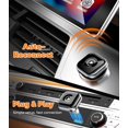 thumbnail image 3 of Wireless CarPlay Adapter for Apple iPhone - Convert Wired CarPlay to Wireless - USB C/A Plug and Play, Super Mini, Stable Bluetooth Connect, 3 of 9
