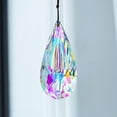 thumbnail image 6 of CEYAZYE 120mm/4.7in Crystal Prism Suncatcher Window Hanging Sun Catchers AB Colored Crystals Faceted Prism Rainbow Maker Pendant, 6 of 16