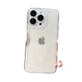 thumbnail image 3 of Para Apple 13pro Space Funda transparente para teléfono iphone16 Funda protectora de borde recto con orificios finos y resistente a caídas de 14", 3 of 6