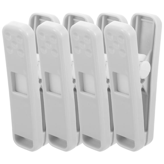 Hytrove Laundry Hooks and Clothes Pins Windproof Plastic 4Pcs