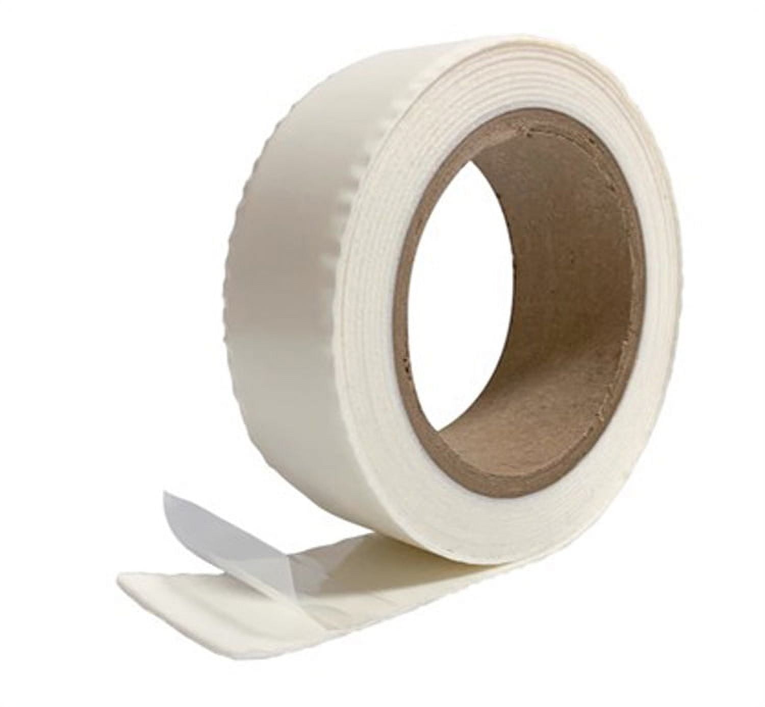 Frost King® GS110 Grip Seal Self-Adhesive Rubber Weather Stripping Tape, 1" W x 10' L, White