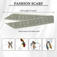 thumbnail image 3 of 4 PCS Silk Scarf for Women, Retro Fashion Bag Scarf for Handbags, Multi Function Ladies Scarves, Bohemian Style, Suitable for Wallets, Handbag Handles, 3 of 7