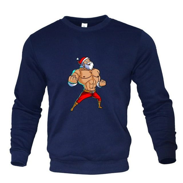 toraway Chemises pour Hommes Bleu Clair Manches Longues Été Style Punk Décontracté Blazerss T-Shirt Col Rond Sweat à Capuche m