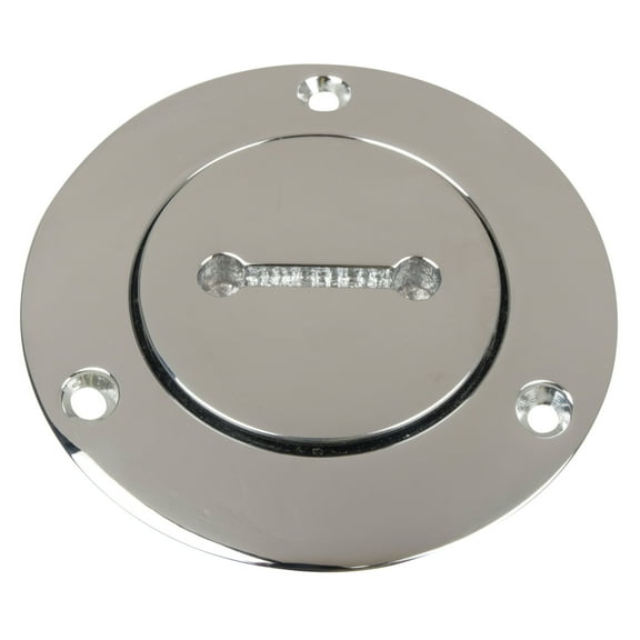 Perko 0528DP899A Chrome-Plated Bronze Cap with O-Ring for 1-1/2" Hose