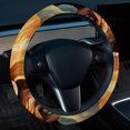 thumbnail image 2 of Aries Constellation 14.5 Inch Printing PVC Leather Car Wheel Cover, Steering Wheel Covers, Auto Accessories, 2 of 6