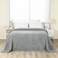 thumbnail image 2 of Mainstays Gray Polyester Bed Blanket, Full/Queen, 2 of 5