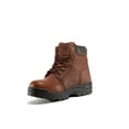 thumbnail image 3 of Cobra Men's Work Boot Steel Toe Genuine Leather C1121S Brown Goodyear Welt, 3 of 8