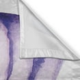 thumbnail image 3 of Ambesonne Modern Kitchen Curtains, Sea Ocean Marine, 55"x39", Purple and White, 3 of 3