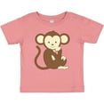 thumbnail image 3 of Inktastic Monkey thinking Boys or Girls Baby T-Shirt, 3 of 5