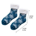 thumbnail image 3 of Herrnalise Slipper Warm Christmas Socks for Women with Gripper - Winter Non Slip Thick Fuzzy Socks With Plush Sock Edges- Warm Cozy Christmas Gift, 3 of 9