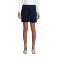 thumbnail image 3 of Lands' End Women's Pull On 7" Chino Shorts, 3 of 3