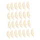 thumbnail image 4 of 25X Feather de Natural Forma Adornos de para Bricolaje Scrapbooking, 4 of 7