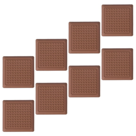 UPOUART Furniture Leg Pads Simple Design Silicone Chair Leg Mats 8pcs