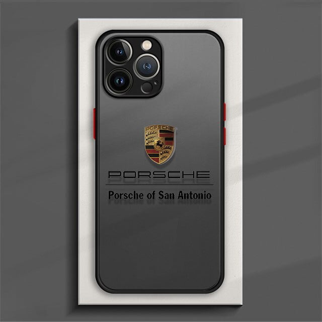 Funda de teléfono Cayman Porsche Macan, carcasa dura mate para iPhone 14, 13, 12, 11 Pro Max, 6, 6S, 7, 8 Plus, XS, XR, X, 12 Mini Fivean unisex