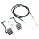 thumbnail image 1 of 1 par de pedales para kart. Pedales de freno y acelerador. Mantenimiento fiable. Repuesto. Con cable del acelerador, 1 of 9
