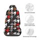 thumbnail image 4 of Fotbe Houndstooth Green Red Funda para Asiento de Auto con Estampado – Impermeable y Antisudor – Ajuste Universal, Lavable a Máquina, Antideslizante (1 Pieza), 4 of 5