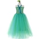 thumbnail image 4 of Vestido de tutú de Hada de jardín verde, flores, hojas, hadas, tema de jungla, vestido de desfile, vestido de fiesta de cumpleaños para niñas, disfraz de Halloween, 4 of 5