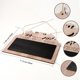thumbnail image 3 of Bewildely Eid-ul-fitr Black Board the Festival of Fast-break Hanging Ornament Islam Style Guestbook Colgante Regalo creativo para puerta de pared Decoración del hogar Bewildely HA011710-00, 3 of 6