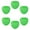 Green, variant on 6PCS Urine Splash Guards Pad with Activated Carbons Odor Control Strong Plastic Restroom Accessories for Commercial Use