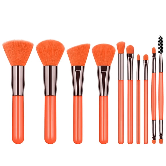 Xihbxyly En venta Juego de 10 brochas de maquillaje, brochas grandes, brochas de belleza.