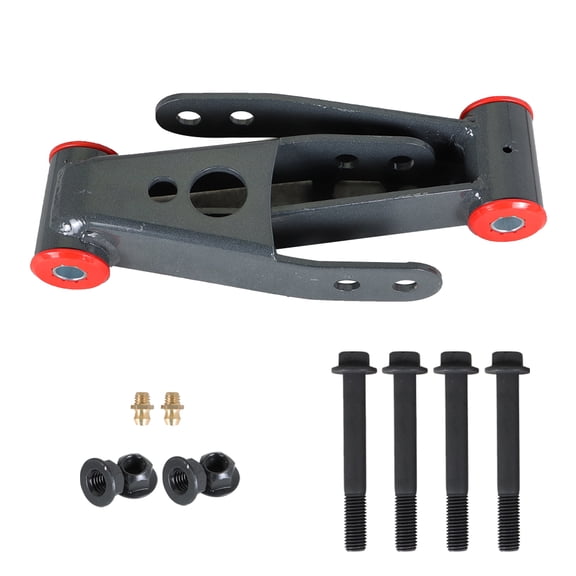 SEBLAFF 1-2 Inch Adjustable Rear Lift Shackles Replacement for 1984-2001 Cherokee XJ 2WD/4WD