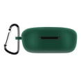 thumbnail image 1 of Funda de silicona para auriculares con mosquetón para Redmi Buds 4 Lite (verde oscuro), 1 of 6