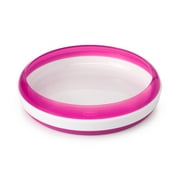 OXO Tot Training Plate With Removable Ring, Pink